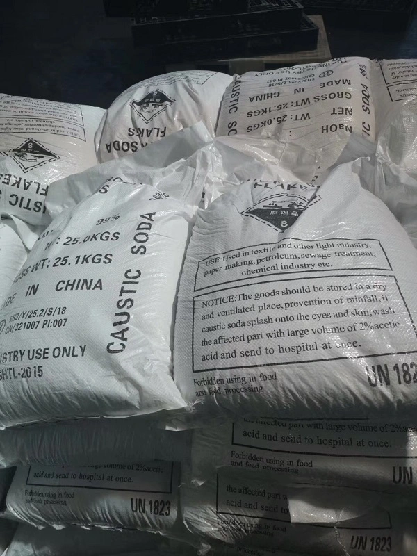 Caustic Soda Flakes for Chemical Industry 99.9%Min