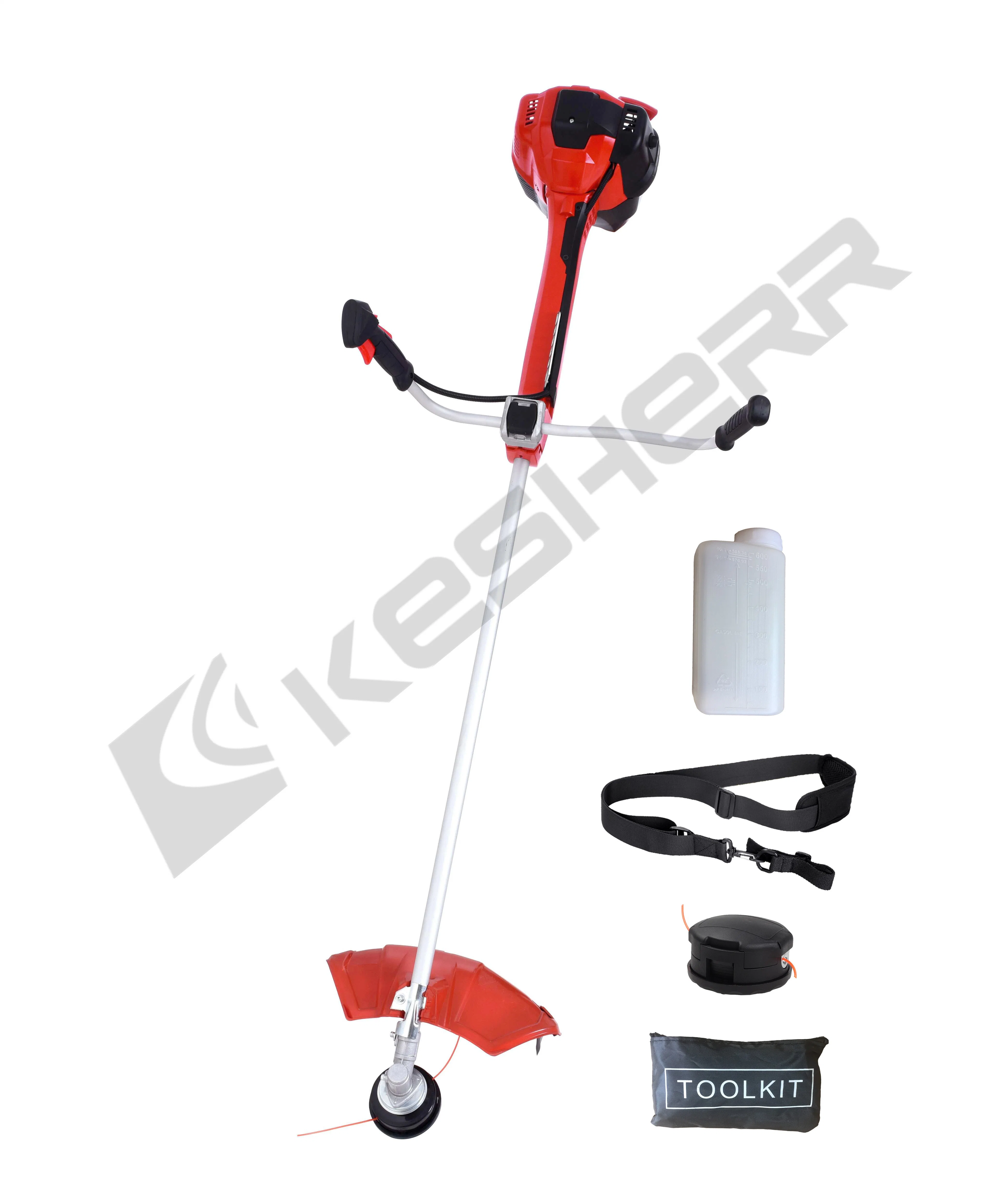 Electrical Starter 52cc Gasoline Grass Cutting Machine Brush Cutter