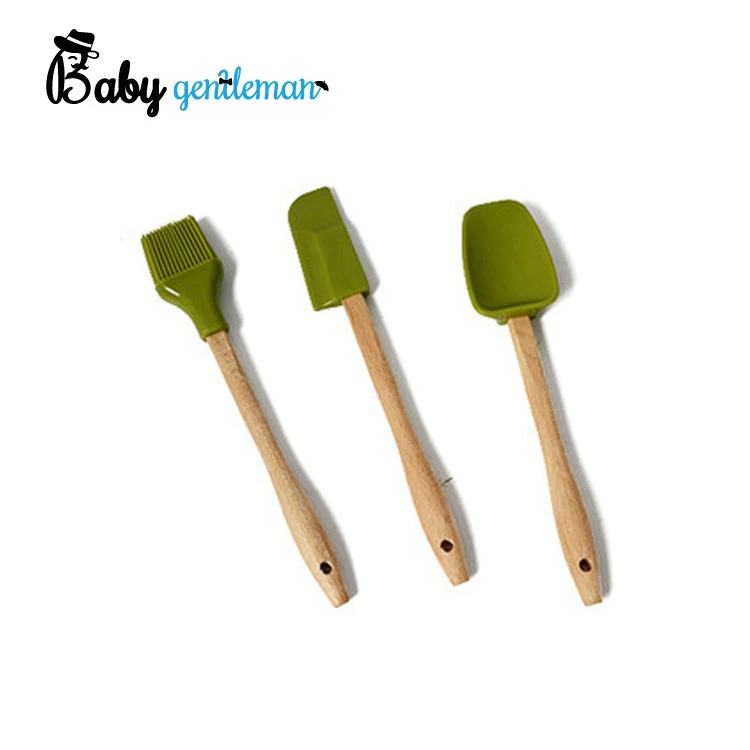 Hot Sale Kitchen Wooden Spoon Set for Kids Wooden Kitchen Tool Toys Z02054B