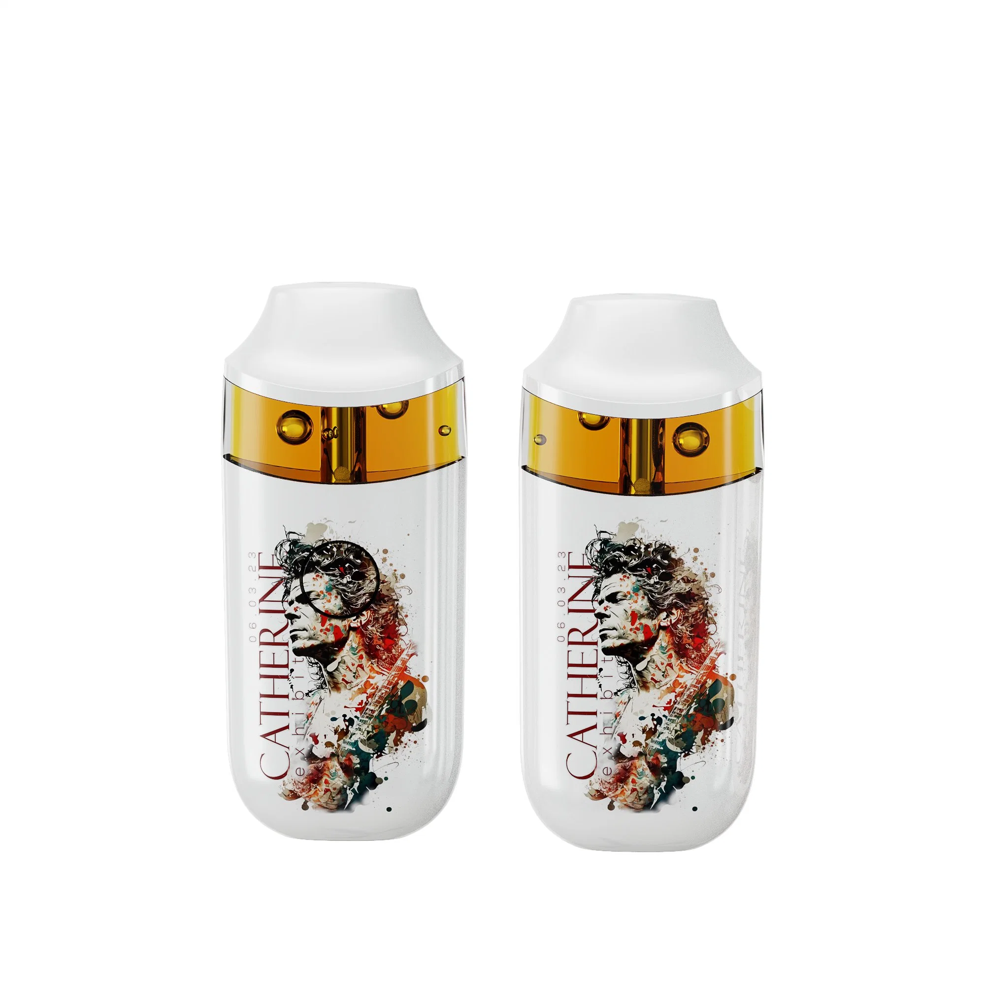 Customized Empty 3ml 4ml Live Resin D8 D9 10 Disposable Vape