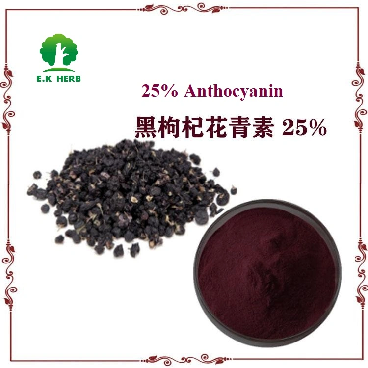 E. K Herb Factory Wholesale Beverage Food Additive Natural Anti-Aging Goji Berry Powder Lycium Acid>1%
