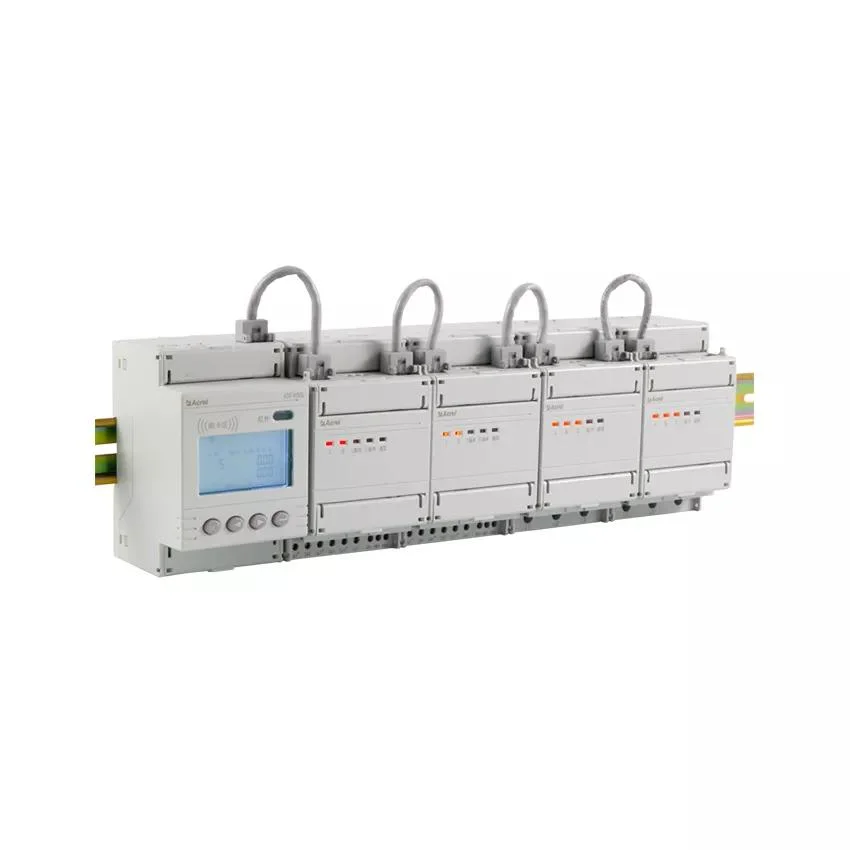 Acrel Adf400L-8s Can Measure 8 Channel 3 Phase Multi Channel Kwh Energy Meter LCD Display Multi Loop AC Power Meter