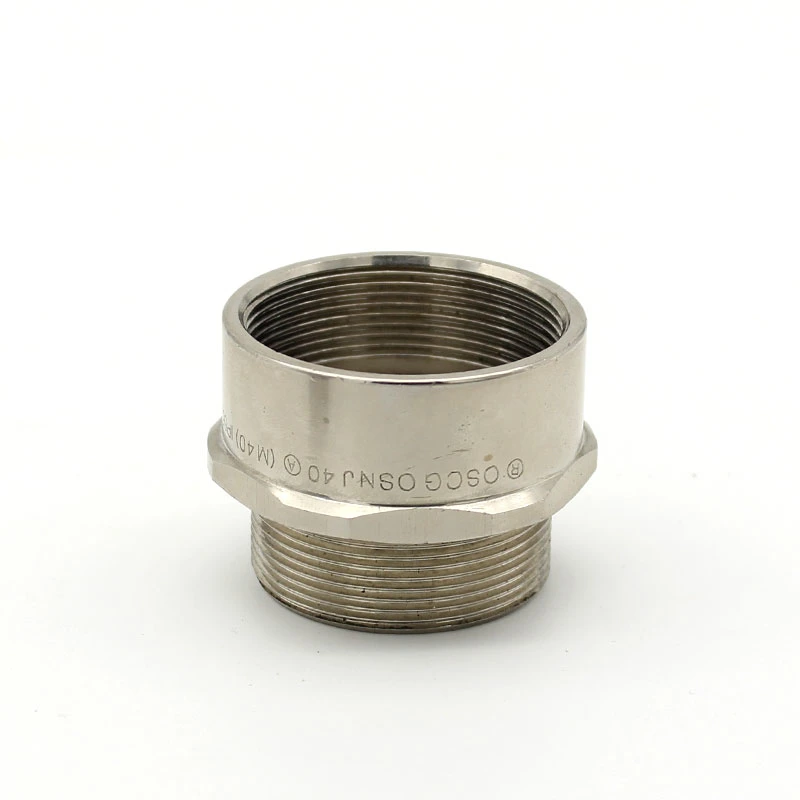 Metallic Color Reducer Pg/M/NPT Type Hexagon Series Brass Reducer