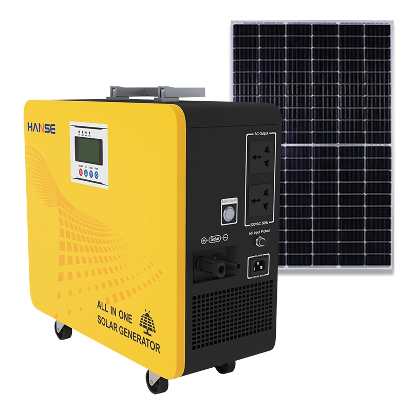 Good Price Home 1000W 1500W Complete off Grid Solar Energy Complete Inverter Generator 230V 1.5kw Solar Power System for Lighting and Air Conditioner