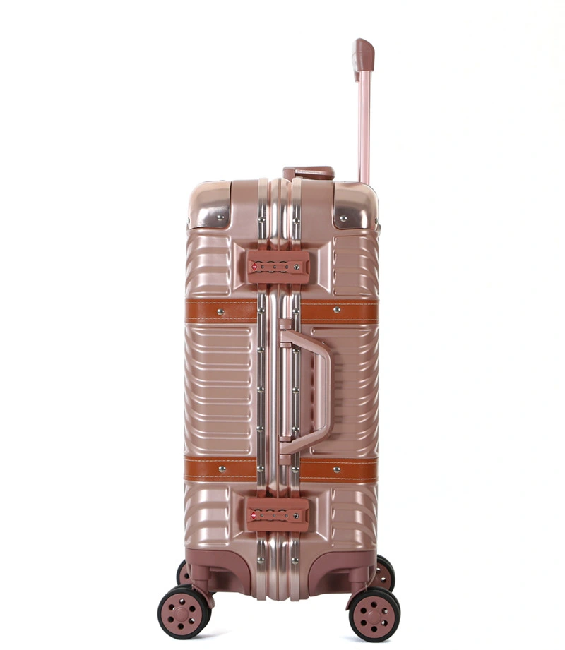 New Design, Good Quality Aluminum Frame PC Luggage (XHAF063)