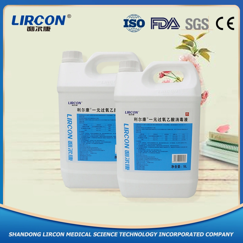 Manufacturer Supply Low Corrosivity Monohydric Peracetic Acid Disinfectant