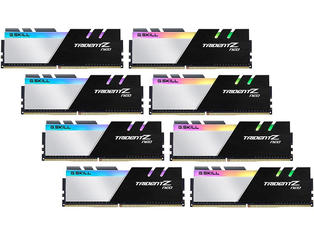 G. Skill Trident Z Neo Series 128 GB (8 X 16 GB) DDR4 3600 (PC4 28800) memória de desktop Intel XMP 2.0