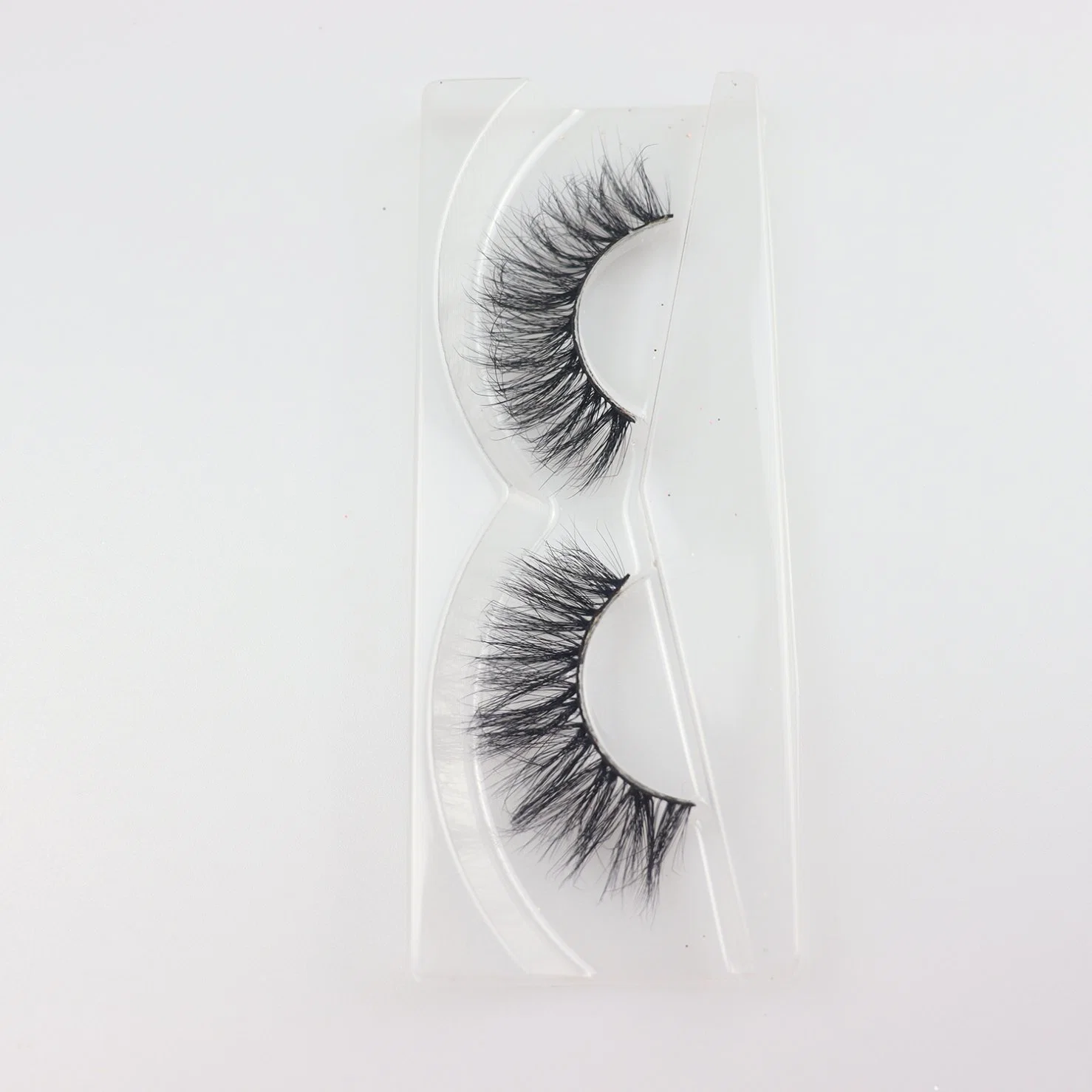 Jintong 25mm 3D Natural Faux Mink pestañas de seda glamorosa Maquillaje Eyelashes