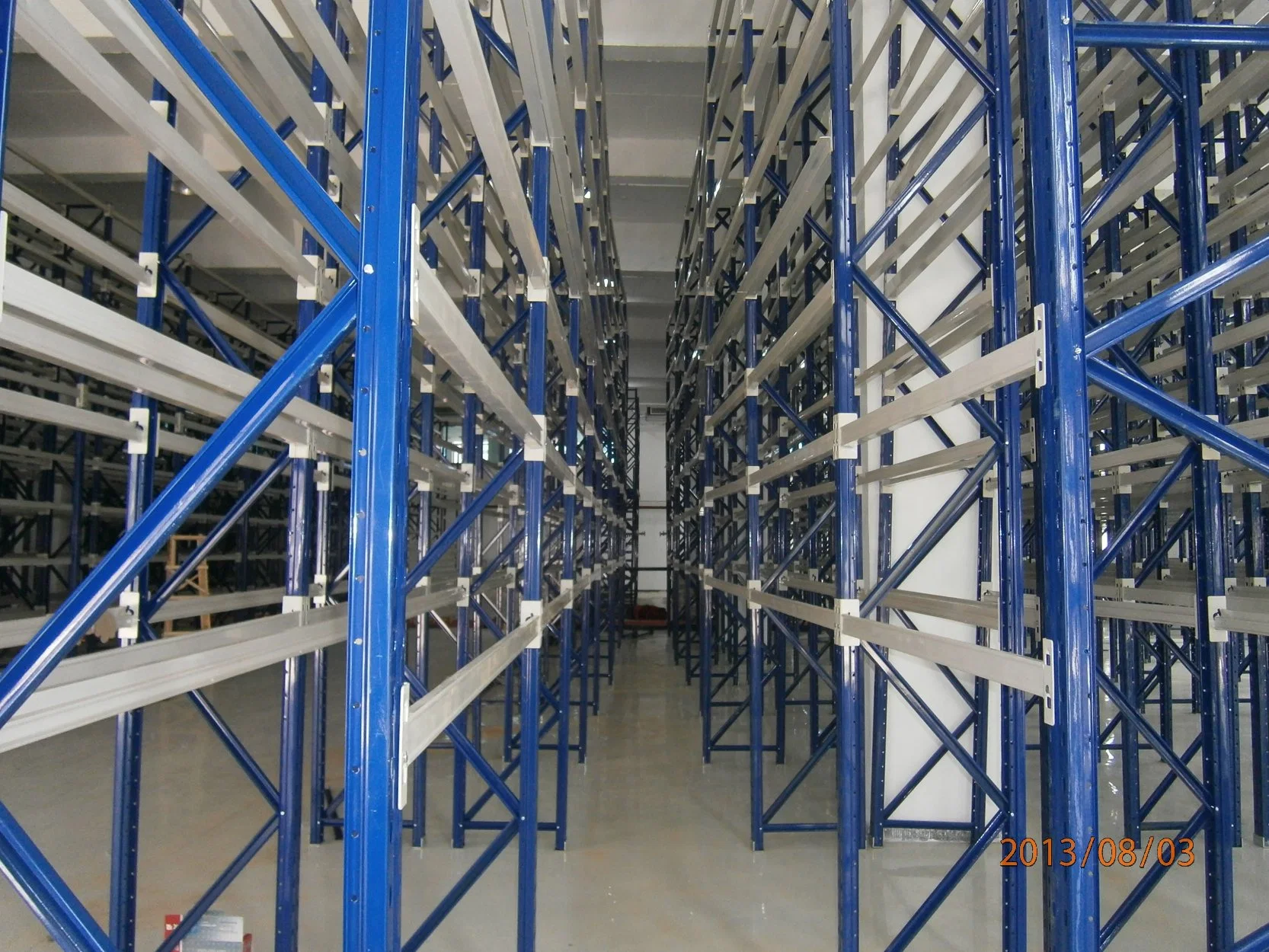 Medium Storage Shelf Warehouse Supermarket Logistics E-Commerce Thickened Multi-Layer Crossbeam Hardware Iron Frame