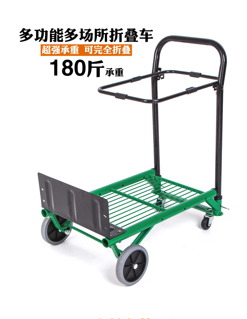 Top Seller Asia Gardening Trolley Cart Folding Push Cart