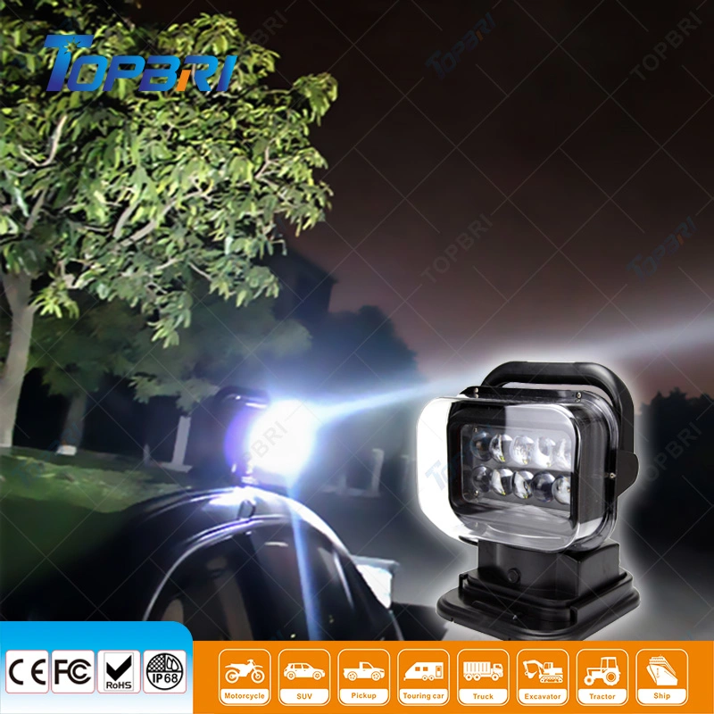 50W Truck Trailer Tractor Auto Driving Laser Light Portable LED Search Car Working Work Lights