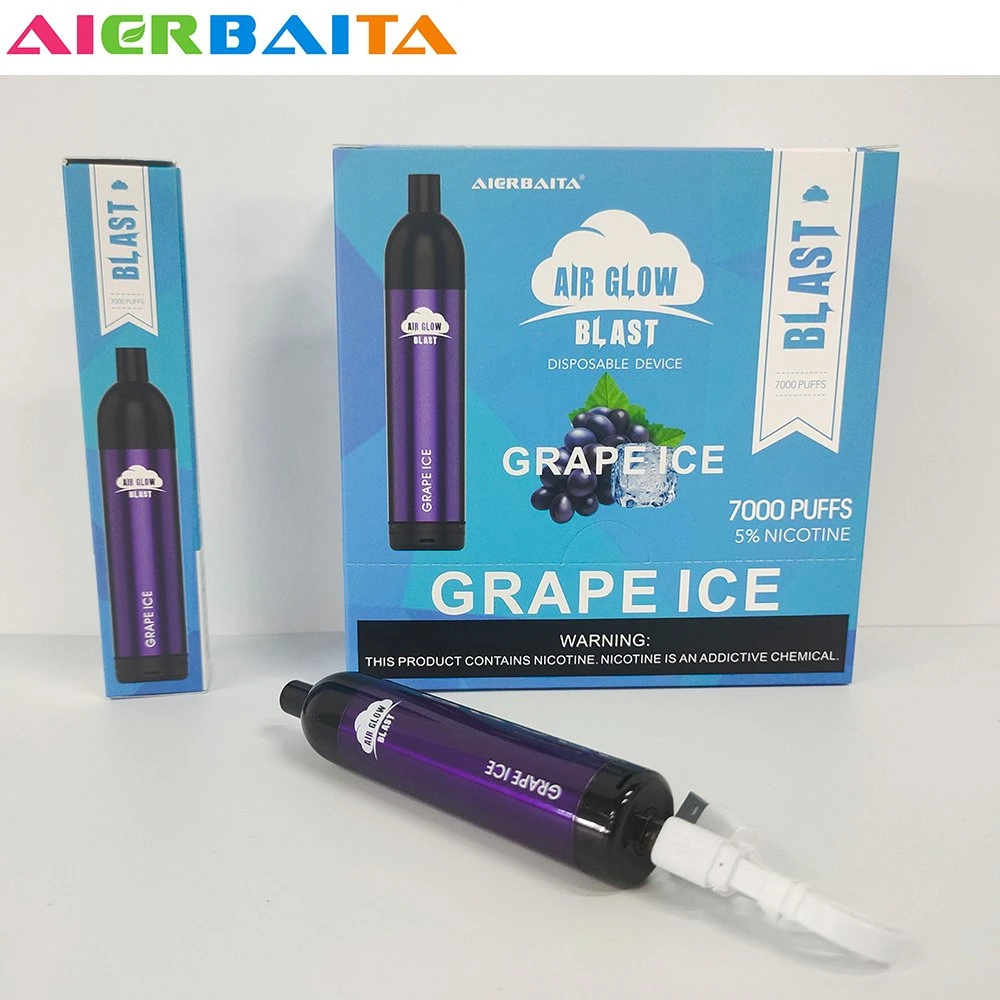 Nuevo lápiz VAPE desechable de fábrica E-CIG OEM Marca 7000puffs