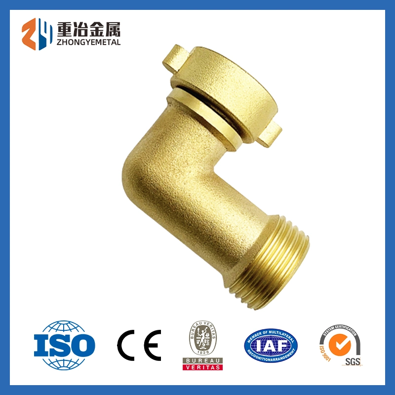 Copper Pipe Fittings H80 Astmc2400 C2400 Connectors Threaded Elbow Fittings