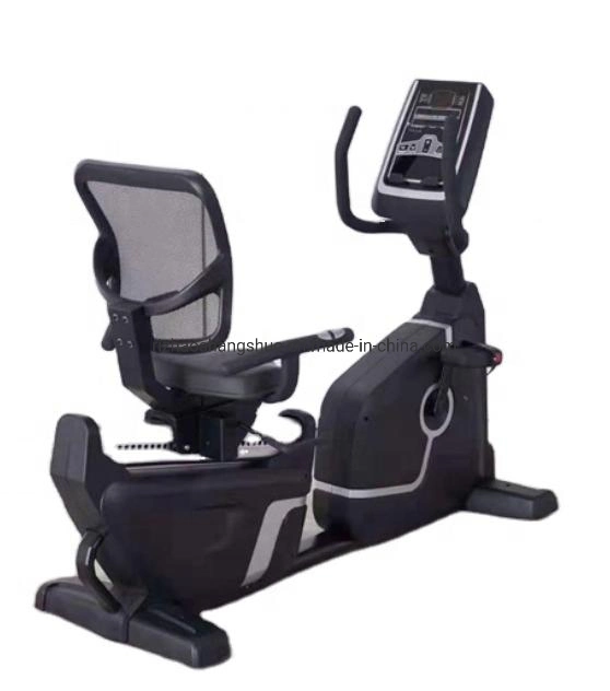 Gym Fitness Cardio máquina comercial Control magnético ejercicio bicicleta reclinada bicicleta horizontal