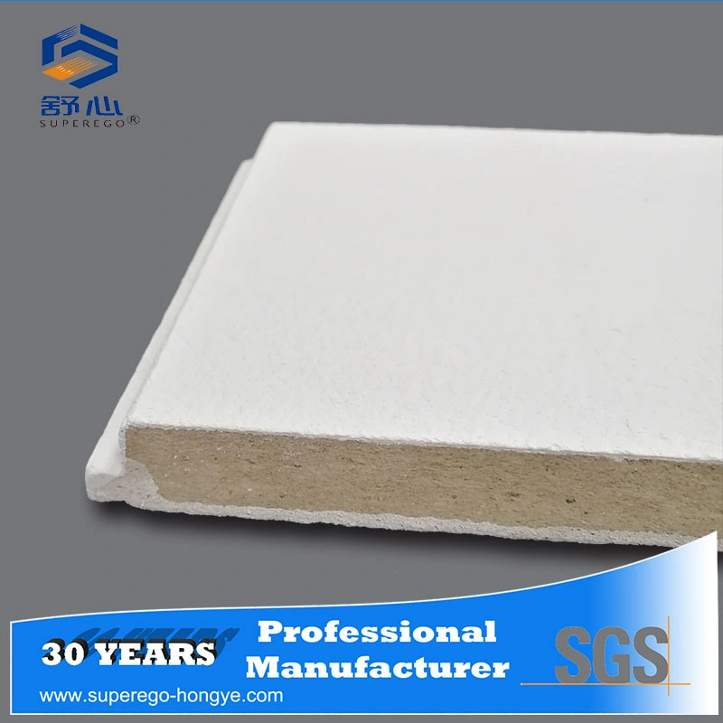 Rh95 Sanded Pattern Acoustic Moistureproof Fireproof Mineral Fiber Ceiling Tile