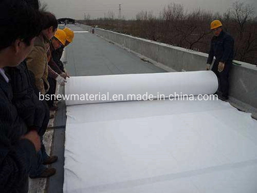 PP Staple/Short Fiber Needle Punched Nonwoven Geotextile