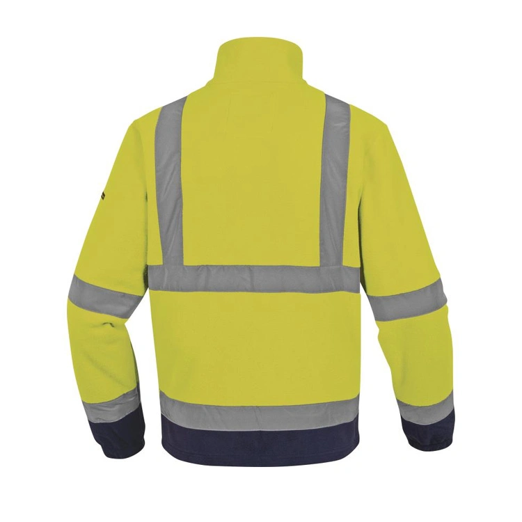 Breathable Hi Vis Construction Reflective Safety Jackets Black Workwear Jacket