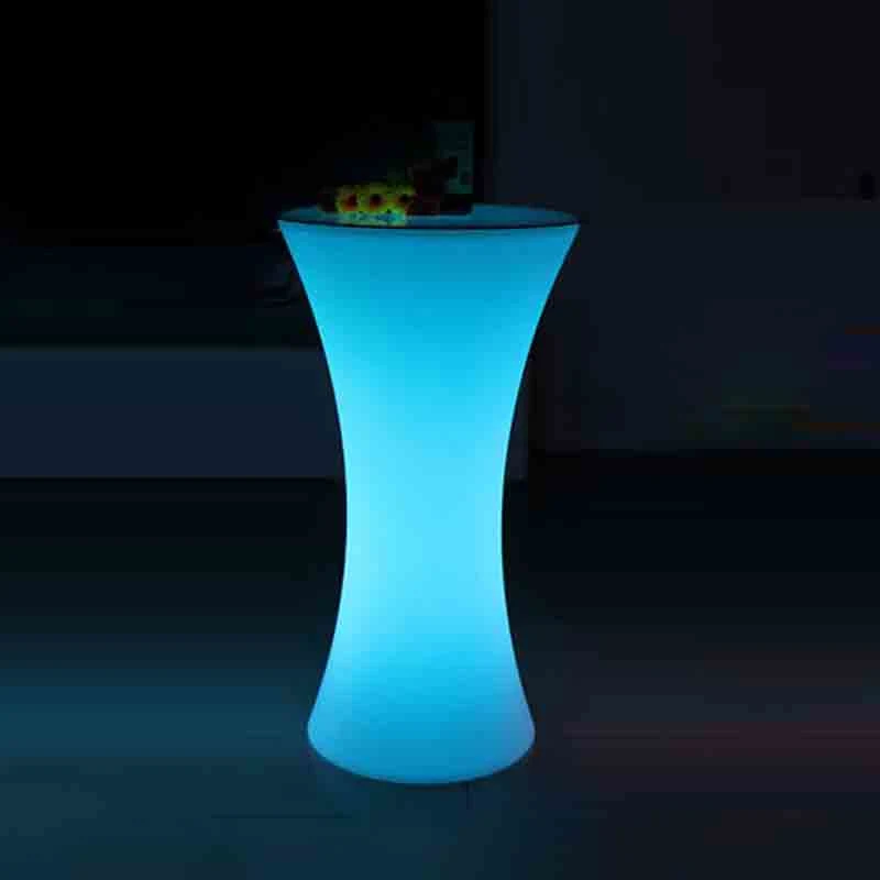 Wholesale/Supplier Rechargeable Plastic RGB-W Color Changing LED Cocktail Tables Manufacturers