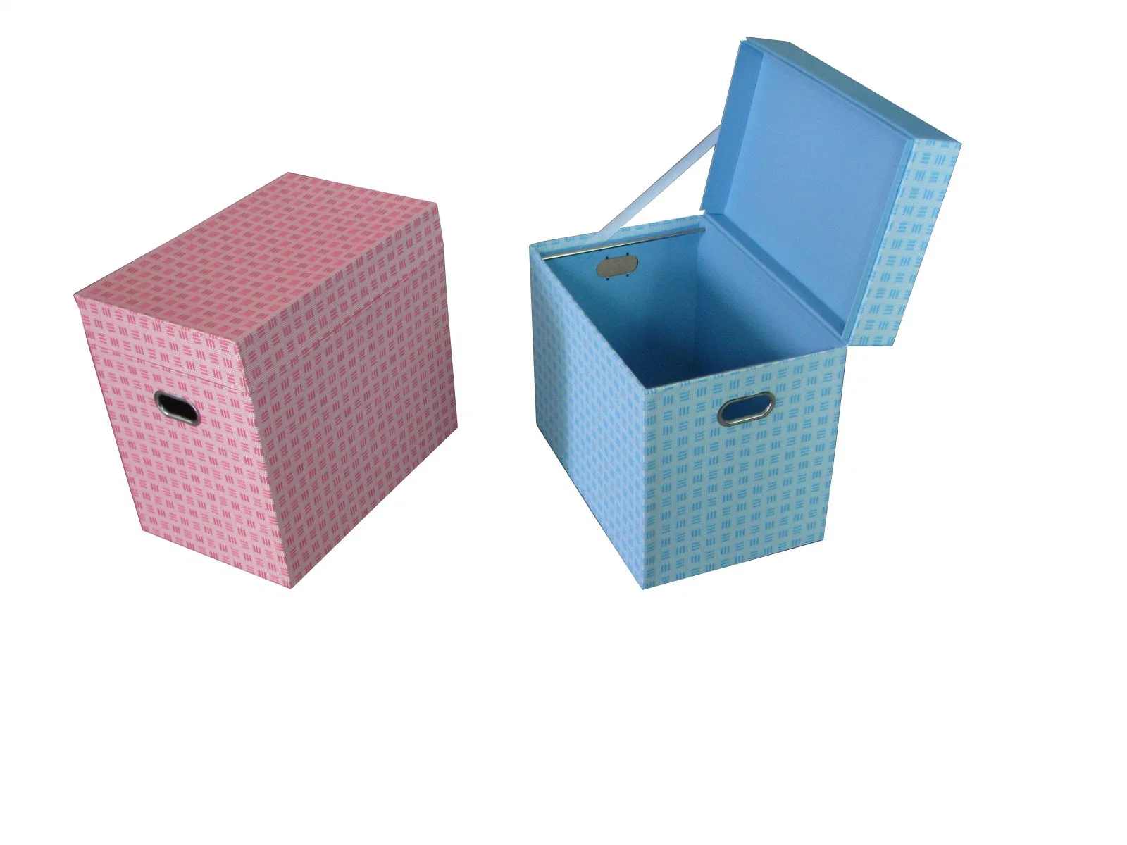 Custom File Box Durable Office Hanging File Paper Document Storage Packaging Box