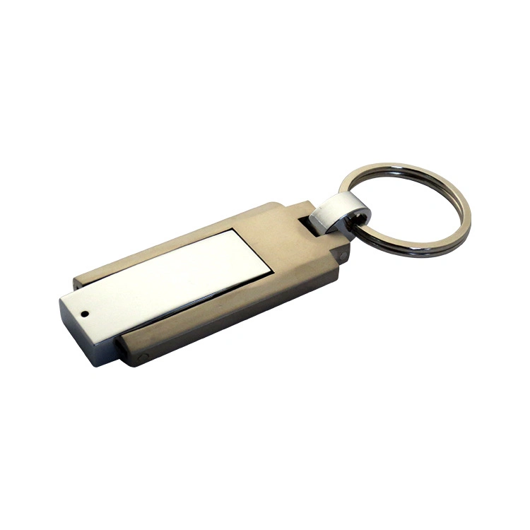 Portable Metal USB Flash Drive 1g 2g 4GB 8GB 16GB 32GB 64GB Rotary Keychain USB 2.0 Pendrive U Disk