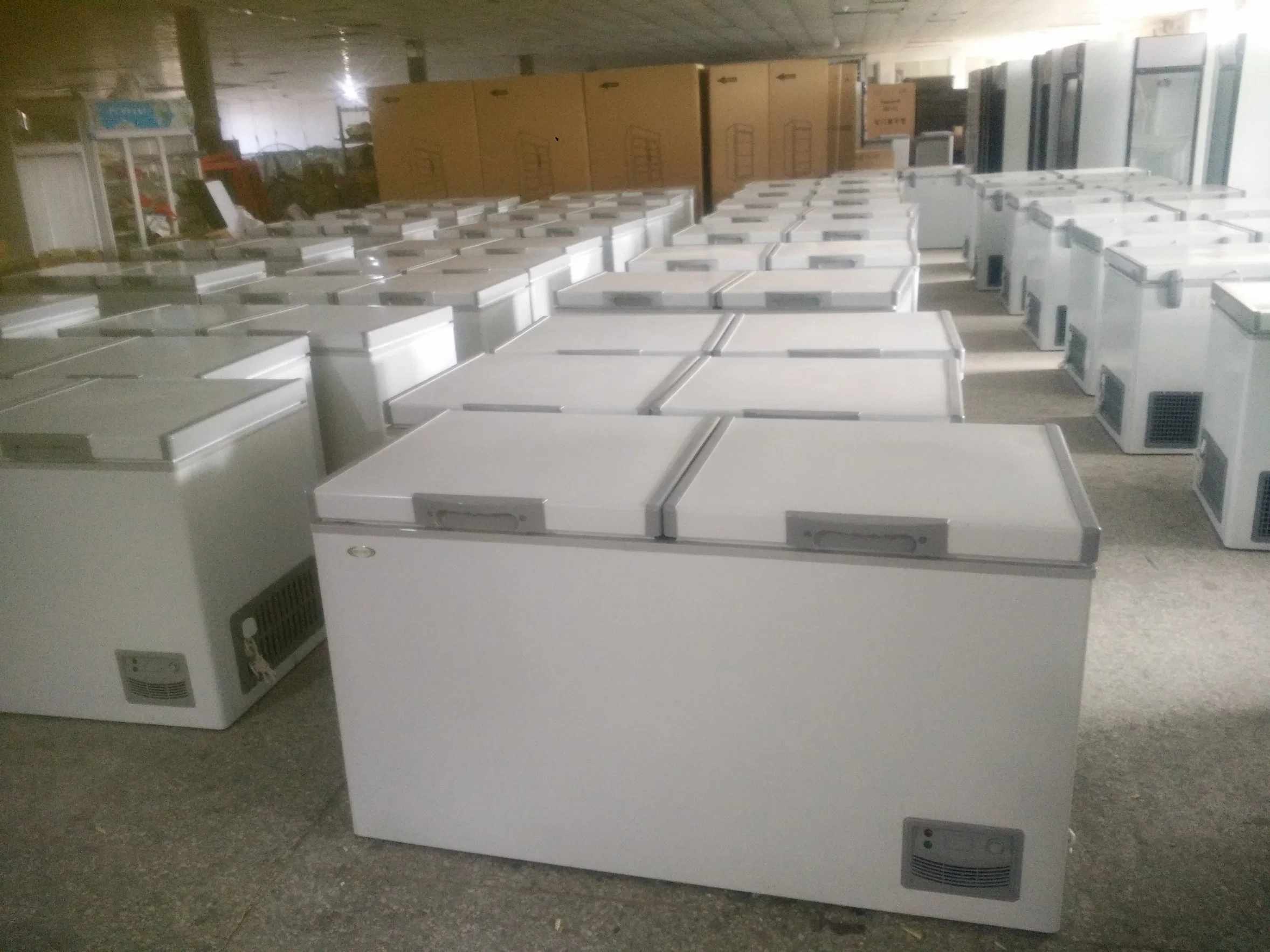 60L Hogar y Hotel Ahorro de Energía refrigerador Mesa Freezer Chest Mini congelador profundo