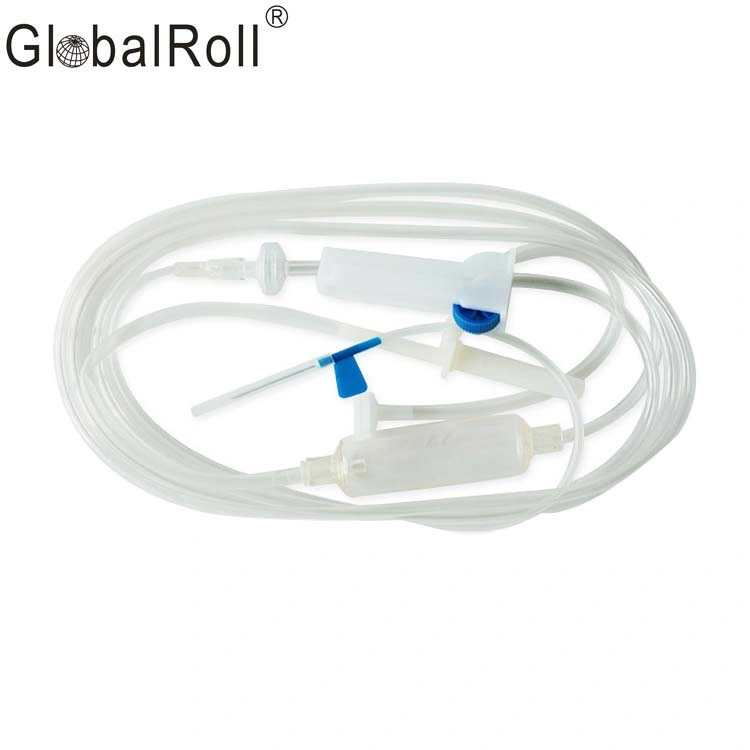 Cheap Medical Disposable IV Infusion Giving Set with Luer Lock Y Connect