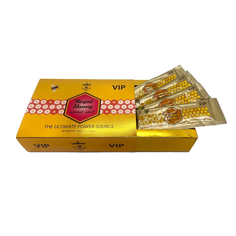 Royal VIP Honey Health Supplement for Men 12 sachet Honey