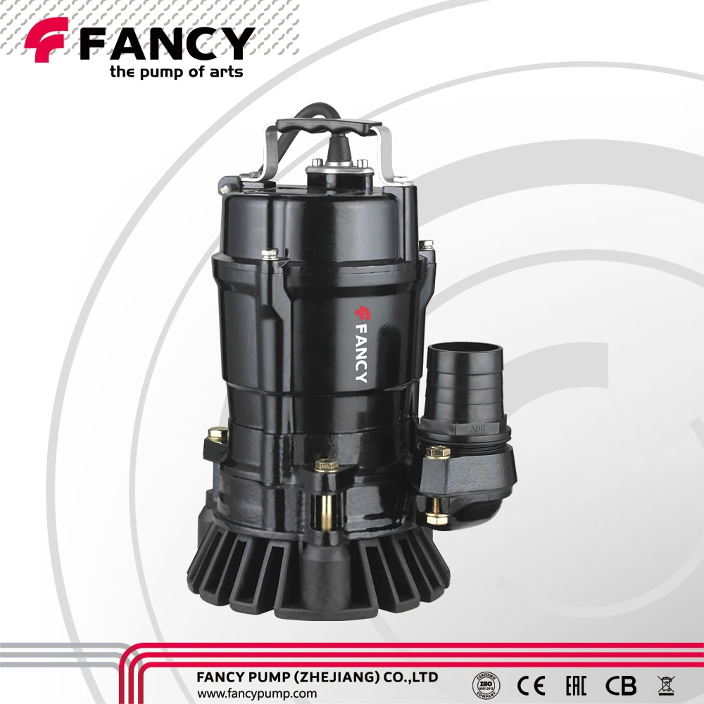 Fancy Aluminum Body Electric Drainage Submersible Water Pump with Float Switch
