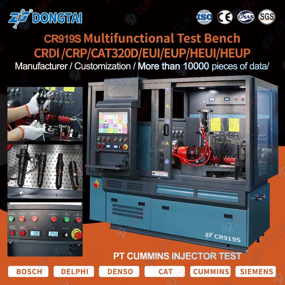 Cr919s All in One Line Multifunctional Common Rail Diesel Fuel Injector and Pump Testing Equipment