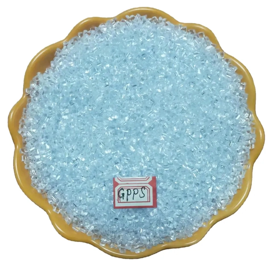 550n Raw Material Crystal Raw Plastic Material GPPS Resin