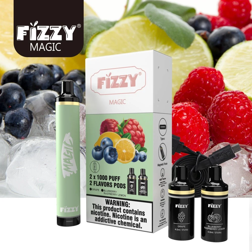 New Arrival Magic 2000 Puff Rechargeable Disposable/Chargeable Vape Pen Factory Security Codes