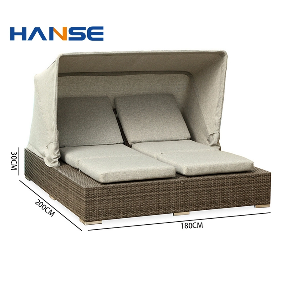 Neu Disassemblierung Hanse Carton Folding Beach Chaise Lounge Chair Daybed