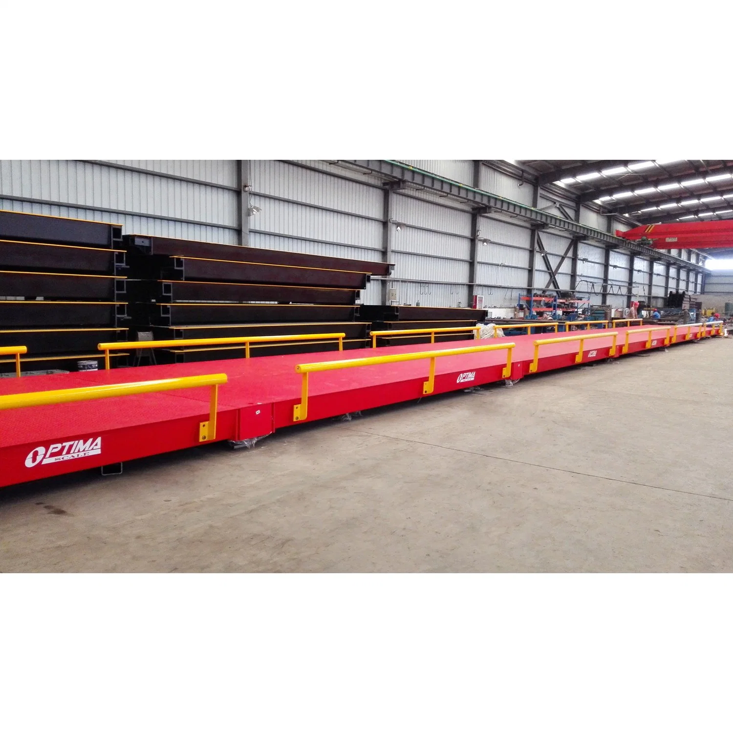 Báscula electrónica OEM para camiones con pesaje de plataforma de acero aprobado por Ntep Puente - Alta precisión