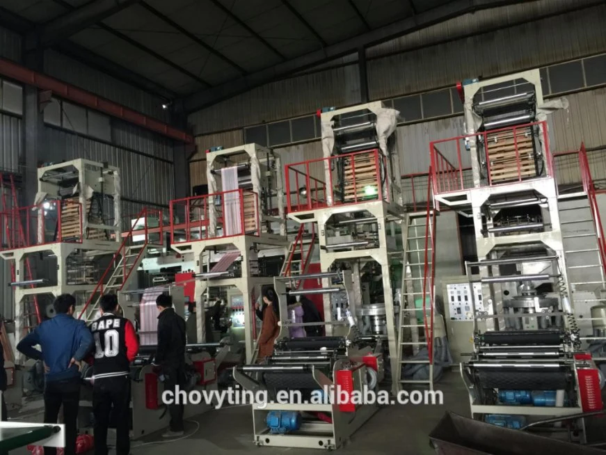 High Output Extruder Machine PE Film Blowing Machine