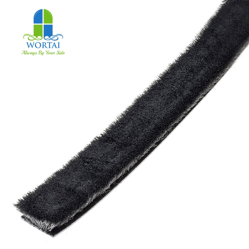 Various Types Aluminum Sliding Window Weather Strip Wool Pile Seal Strip for Glass Door