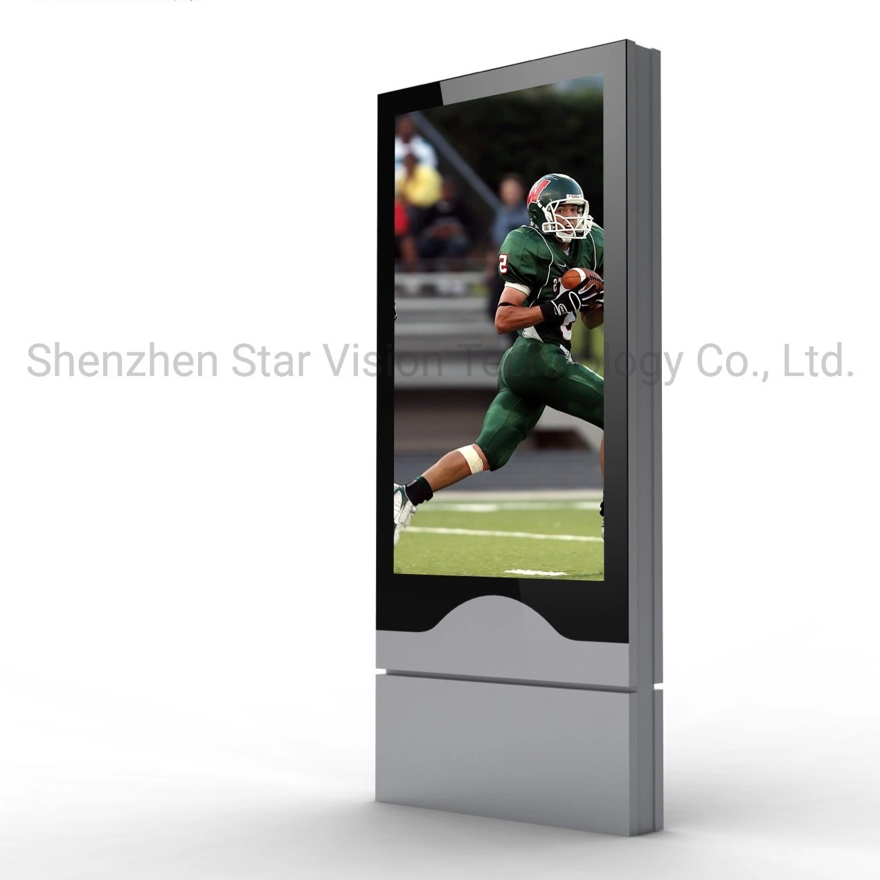 Floor Standing Indoor LCD Ad Signage Display Small Format Digital Portrait Screens