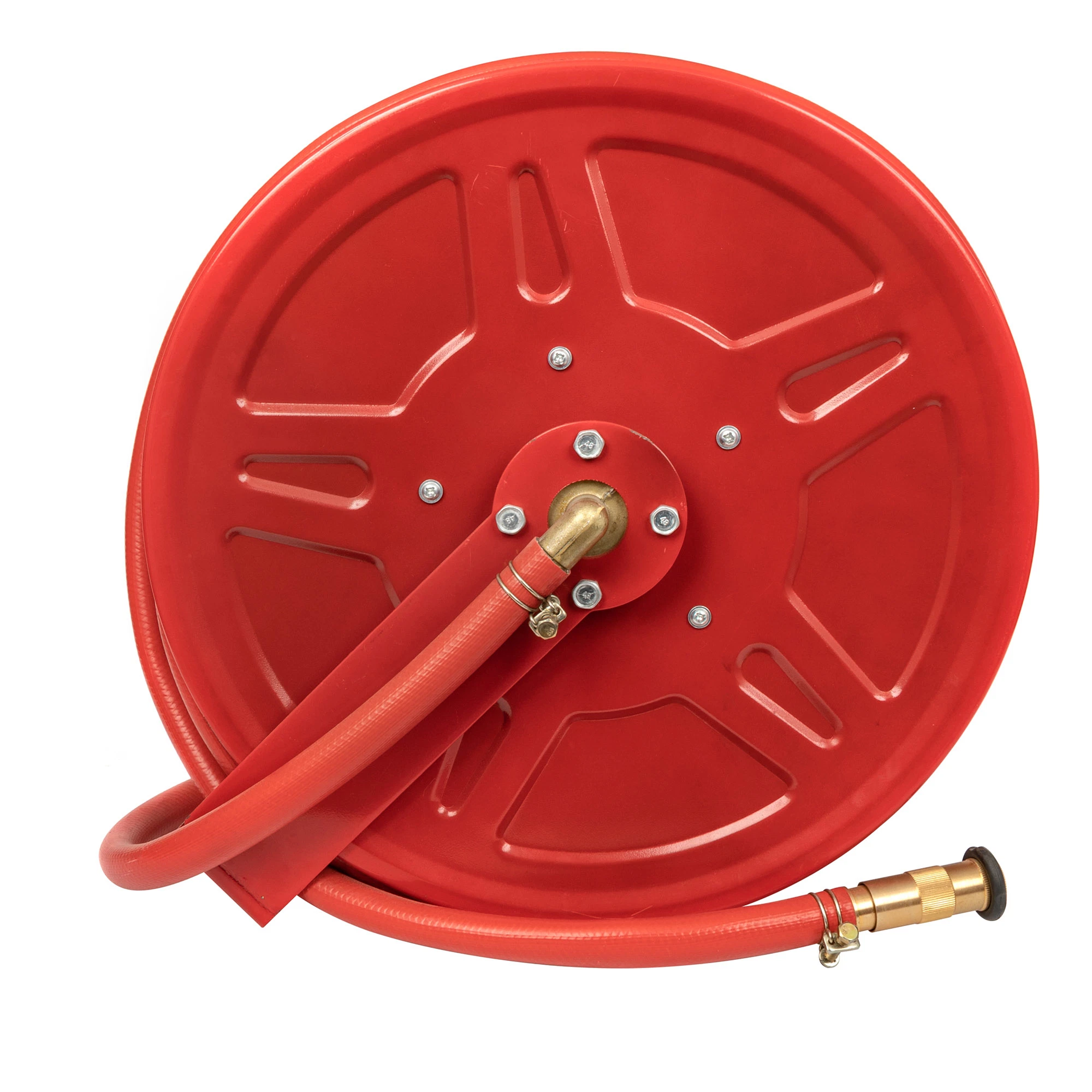 15m, 25m, 30m Length and 1", 3/4"Diameter Fire Hose Reel