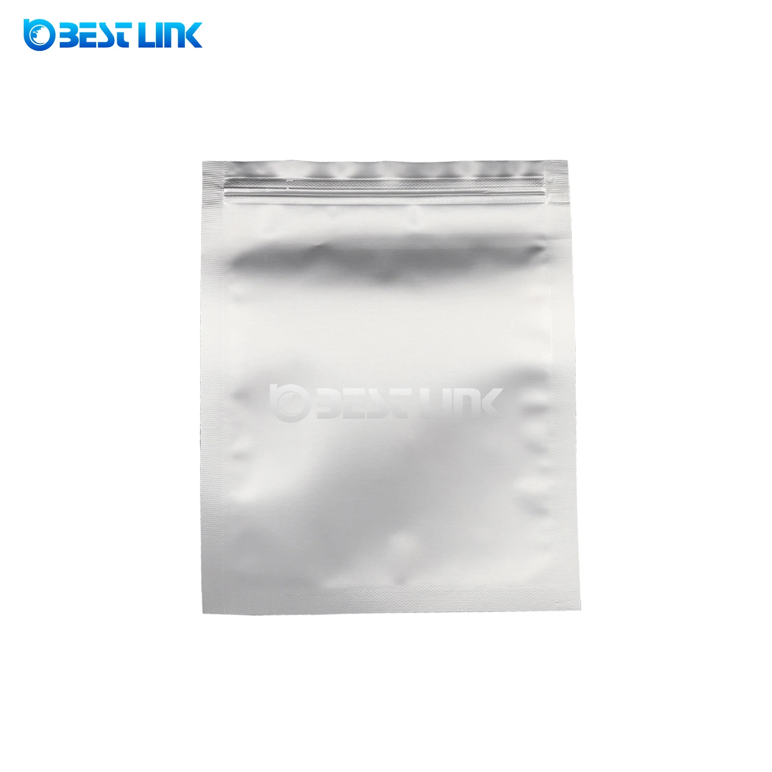 Flat Mylar Foil Zip-Lock Bags for Packaging Powder/ Food/ Electronic Products Aluminum Foil Bags