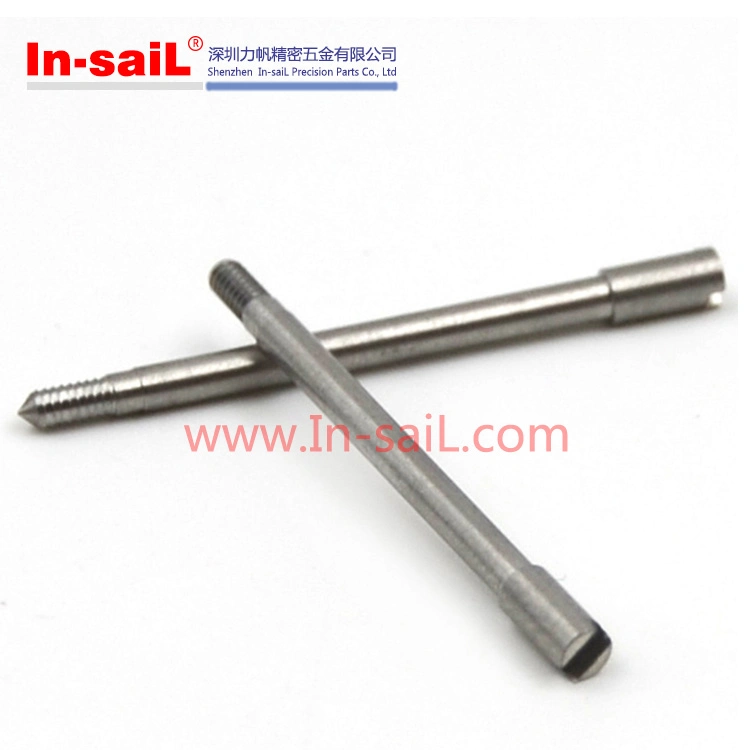 OEM Custom Metal Aluminum/Brass/Stainless Steel/Steel Stepped CNC Machining Pins