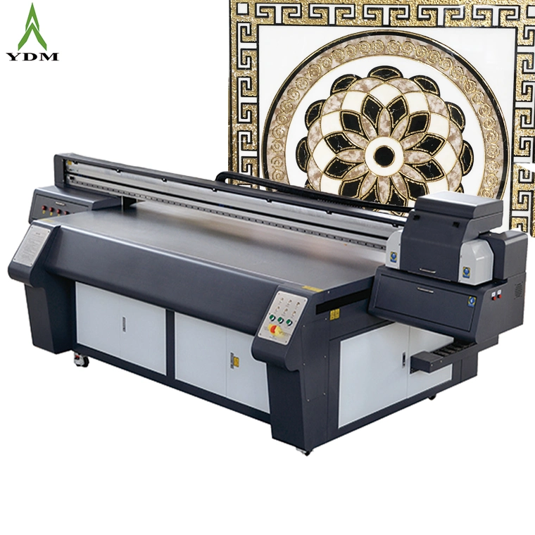 ماكينة طباعة صناعية تعمل بالأشعة فوق البنفسجية 2513 ذات التصميم الكبير Inkjet