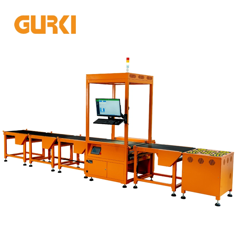 High Speed Dws Weighing Scanning Sorting Machine Meaning Logistics Check The Parcel Dimension Weight