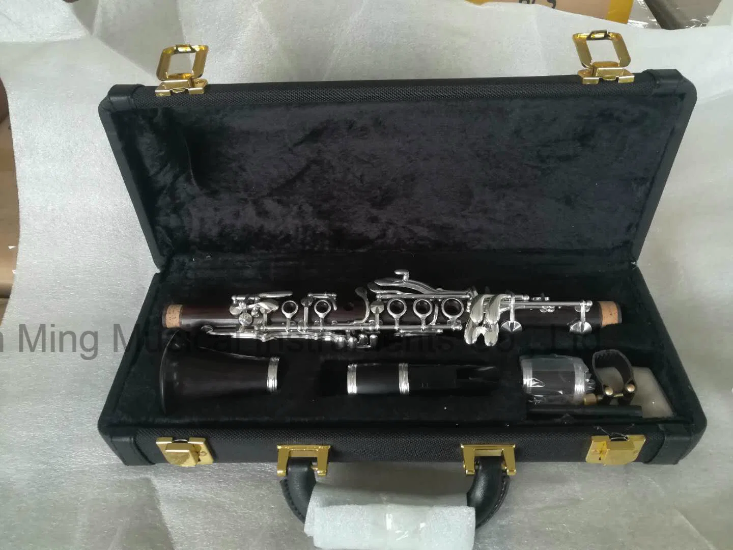 Professional Ebony Body Eb Clarinet Manufacturer