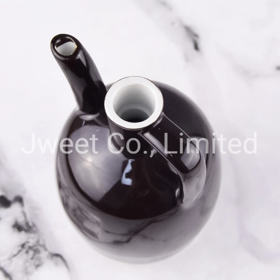 375ml Liquor Wine Soy Sauce Olive Oil Ceramic Pot