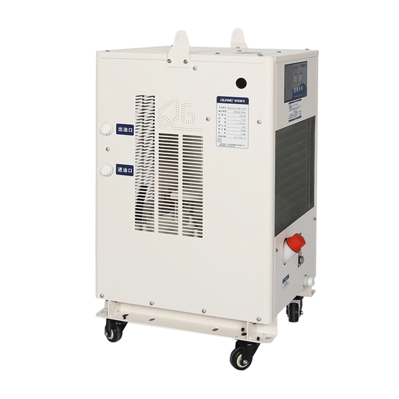 Air Cooled Cold Oil Chiller for CNC Machinery with Oil Box