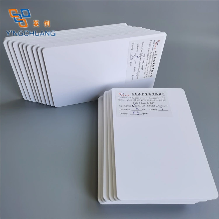 High Density 1220*2440mm PVC Foam Sheet 3-30mm PVC Celuka Foam Board for Advertising