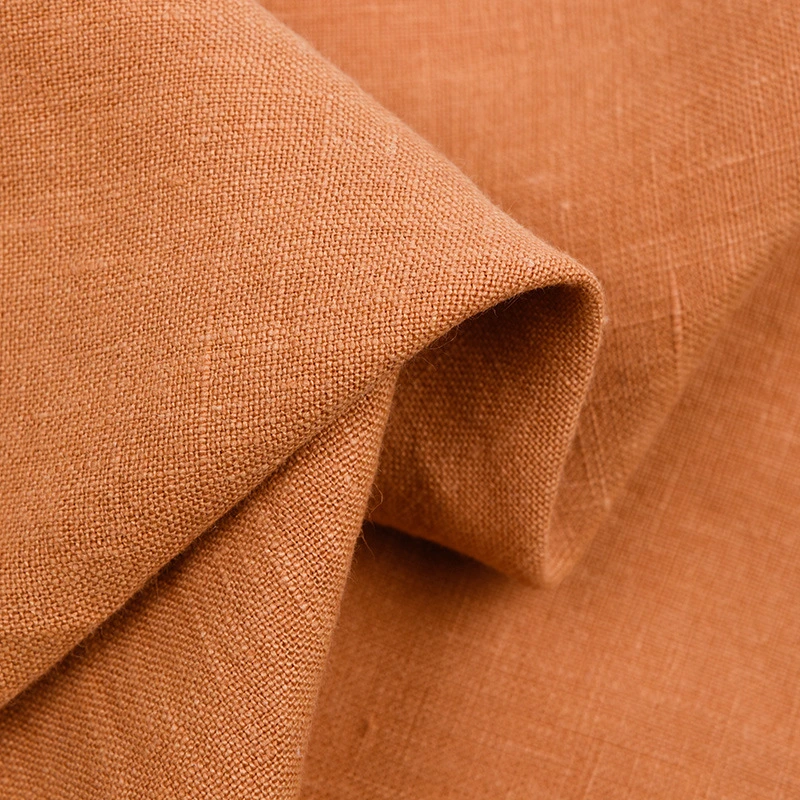 9s/200GSM Heavy Stonewash Soft 100% Pure Linen Fabric for Garment/Shirt/Trousers/Dress/Pant