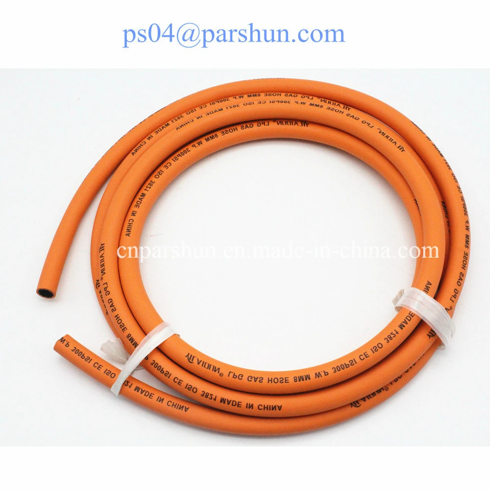 Household Fuel Rubber LPG Gas Hose/ Propane Hose