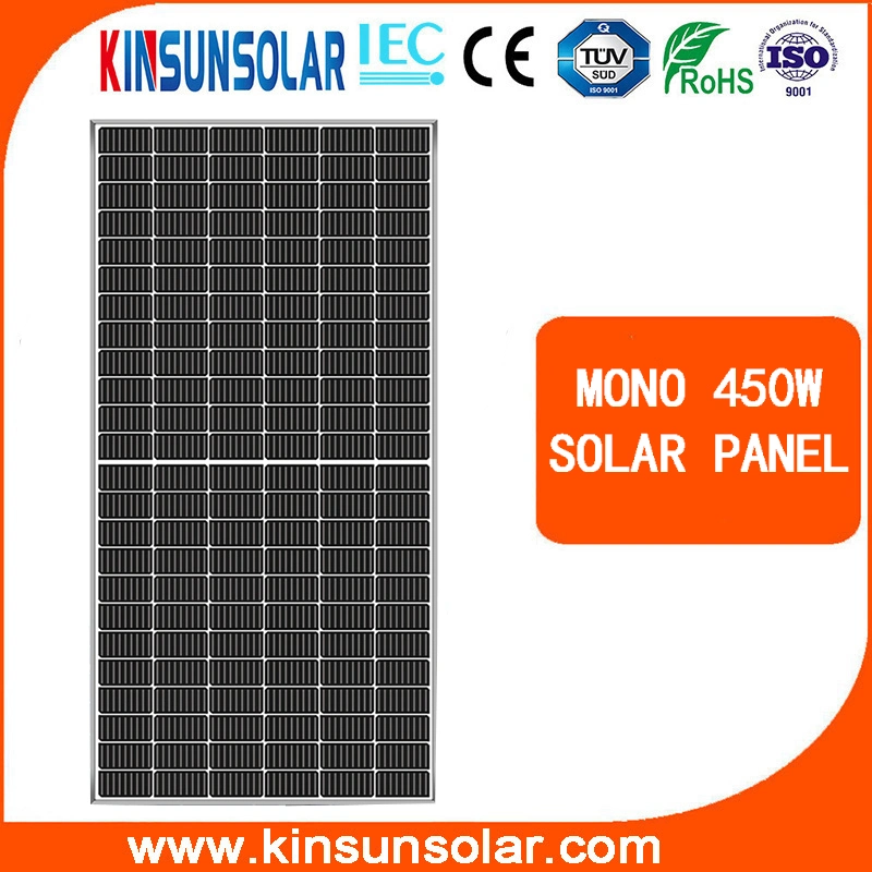 Half Cell Industrial 420W 430W 450W 9bb Solar Panels Mono Solar Module Panels