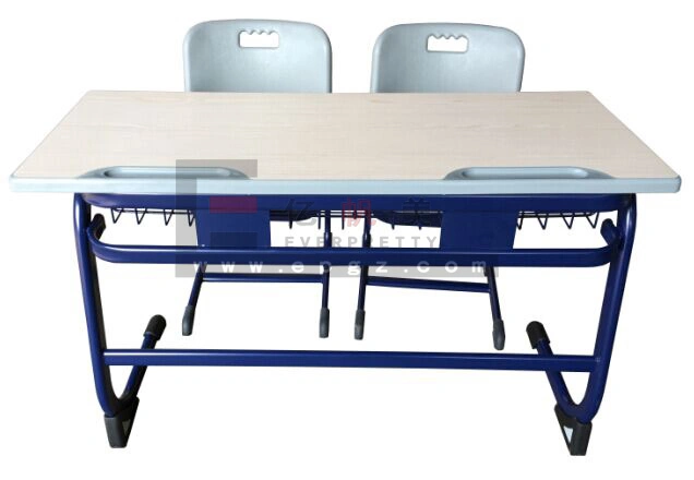 New School Furniture Classroom Double Desk and Chair