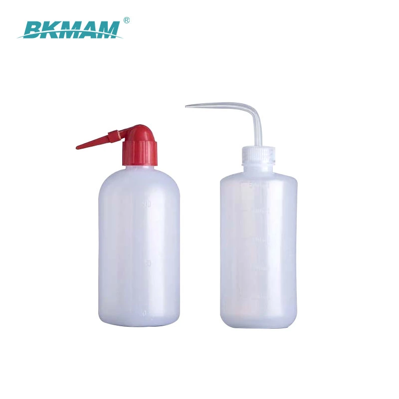 Lab Water Squeeze Bottle White Color PE Wash Bottle Factory Supply Watering Can